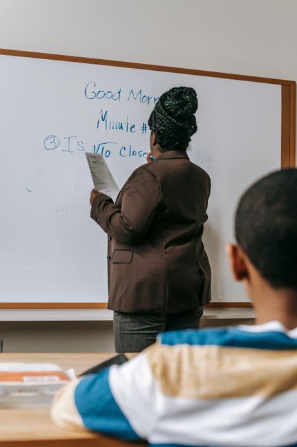 Lernende in einem virtuellen Klassenzimmer
